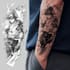 make comic cartoon anime tattoo design