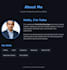create a responsive front end website using HTML,CSS,javascript