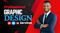 do graphic designs, logo design of your choice