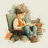 draw digital watercolor children book illustration