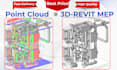 convert point cloud to 3d revit mep, tga, plumbing, hvac
