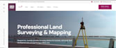 create land surveying and mapping services website