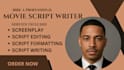 do movie script writing, screenplay, screenwriting, movie script, feature film