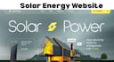 build solar panel website solar construction website renewable energy website