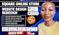 square website design square online store squareup setup squarespace development