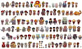 draw 2d pixel assets background character animations 8 bit 16 bit 64 bit 32 bit