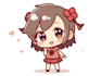 draw chibi character with cute art style