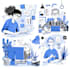 design custom business doodle illustrations
