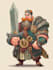 create simple 2d game characters