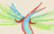 draw magical and colorful dragons