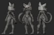 create custom 3d furry vrchat avatar, furry avatar, vr character, vrc avatar