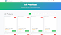 create a modern responsive website using HTML,CSS,js, react