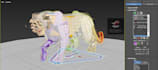 do any 3d animal model, character animation creature xgen hair 3d dragon vfx fur