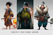 draw and put on paper your superb characters and concept art