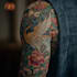 make a traditional japanese irezumi tattoo
