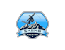 create attractive and imagination skiing logo design
