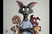 draw custom animal cartoon illustration