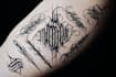 not design an average calligraphy tattoo