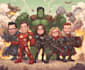 draw superhero comic superhero character