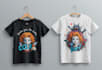 make unqiue t shirt design for you