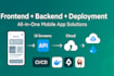 build high quality react native mobile apps with modern UI and secure backend