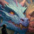 make concept art for characters, dragons and monsters
