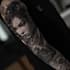 create a tattoo design of tattoo sleeve