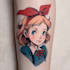 make comic cartoon anime tattoo design