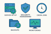 manage, configure and secure linux servers