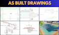 create accurate as built drawings