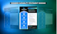design a professional, winning capability statement