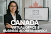 do canada virtual office and business address for incorporation