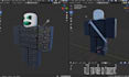 model rig and animate roblox character outfits roblox game avatar on blender