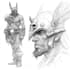 sketch fantasy character concept art