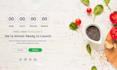 create coming soon page with countdown and  email signup