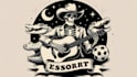 do esport guitar vintage crocodile logo