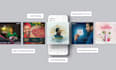 marketing image ad creative product post design for website