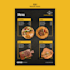 design restaurant menus and promotional ads for your brand