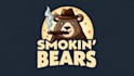 design high quality bear smoking logo with express delivery