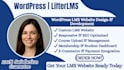 build wordpress lms website with learndash, tutor lms, or lifterlms