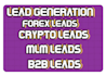 give high quality forex lead, crypto investor lead, investor lead, mlm leads