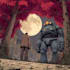 create vintage comic, horror and sci fi art