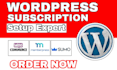 setup wordpress subscription woocommerce memberpress pmpro subcriptio sumo
