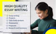 do business case study analysis, reports, research and summary writing