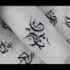 design unique handdrawn persian arabic calligraphy tattoo