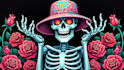 make an amazing grateful dead logo with express delivery