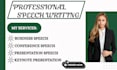 write professional conference speech business speech keynote presentation