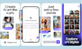 design app screenshots for app store and play store
