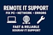 fix your windows, software, or computer issues remotely