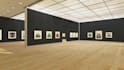 do 3d art museum design, 3d art gallery, slideshow art gallery video design